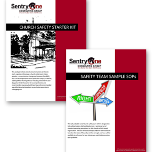 Combined package - download Church Safety Starter Kit and SOPs - Sentry One Consulting Group, inc - Church Safety Training
